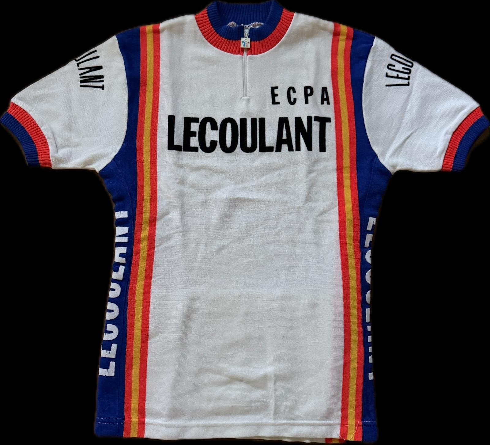 Vintage Tricots du Rocher wielershirt - ECPA Lecoulant, Heren, Ophalen of Verzenden, Zo goed als nieuw, L