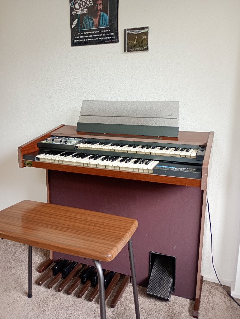 Orgel - geen geluid - voor de handige klusser, Muziek en Instrumenten, Orgels, Ophalen, Gebruikt, 2 klavieren, Orgel