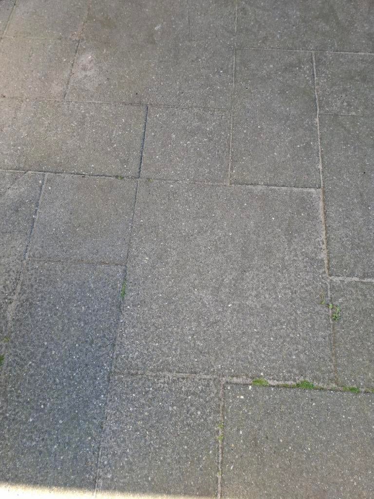Betontegel antraciet, Ophalen, Gebruikt, 10 m² of meer, Beton