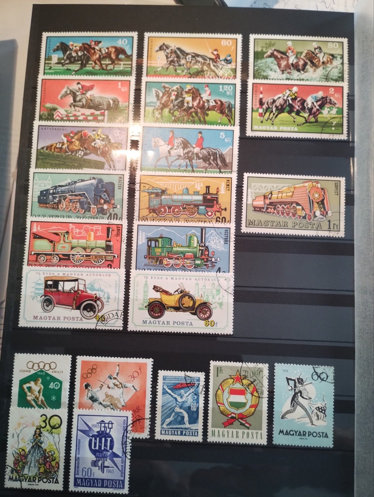 Foto,s vervolg van Hongarije., Postzegels en Munten, Postzegels | Volle albums en Verzamelingen, Ophalen of Verzenden