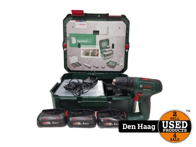 Bosch 18V  EasyDrill Accuboormachin Set  | Nette Staat, Bosch, Zo goed als nieuw, Support@bosch.com, Robert Bosch GmbH
Robert-Bosch-Platz 1
70839 Gerlingen-SchillerhÃ¶he
Germany