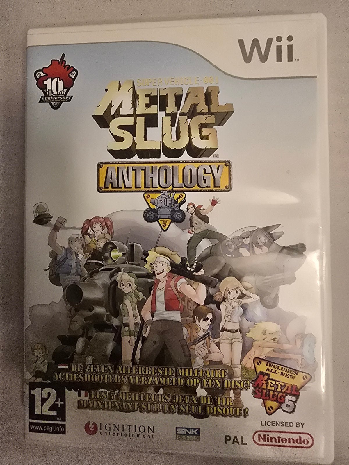 Metal Slug Anthology - Nintendo Wii (PAL), Ophalen of Verzenden, Zo goed als nieuw