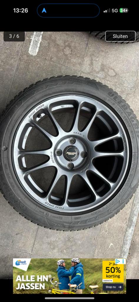 Mooie velgen, 195/55/R16, Ophalen, Velg(en), 16 inch, 195 mm