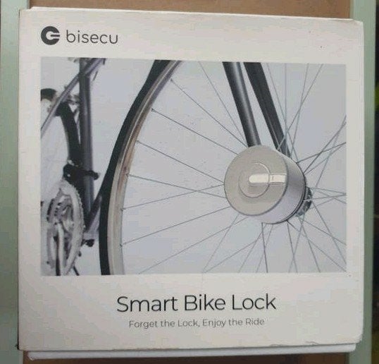 Bisecu Smart Bike Lock - Slim fietslot met app-bediening, Ophalen of Verzenden, Nieuw