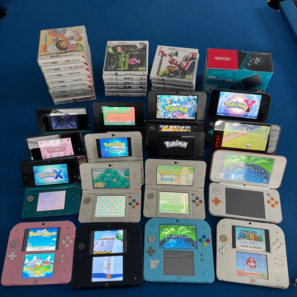 Nintendo 3DS Consoles Aparte Verkoop (New) 2/3DS (XL) +Games, Overige genres, 1 speler, Ophalen of Verzenden, Zo goed als nieuw