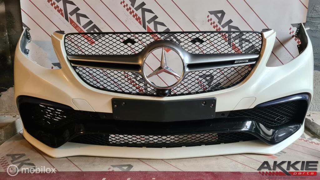 Mercedes GLE 63 bumper voor Coupe AMG W292 C292, Gebruikt, Voor, Ophalen of Verzenden, Bumper