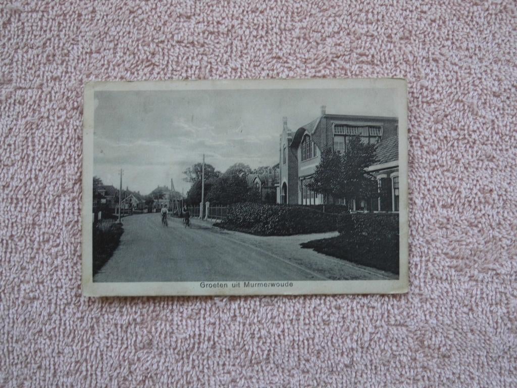 Groeten uit Murmerwoude , nu Damwâld / Damwoude., Verzamelen, Ophalen of Verzenden, Voor 1920, Gelopen, Friesland
