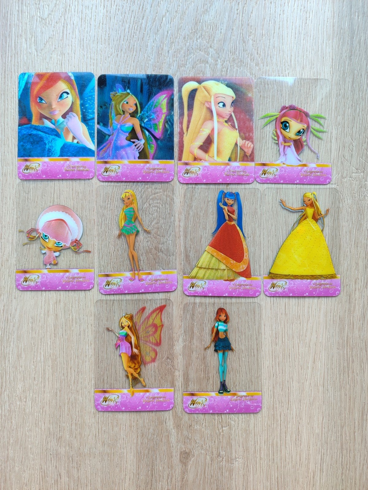 Winx Club Lamicards - set van 10 kaarten, Ophalen of Verzenden, Zo goed als nieuw