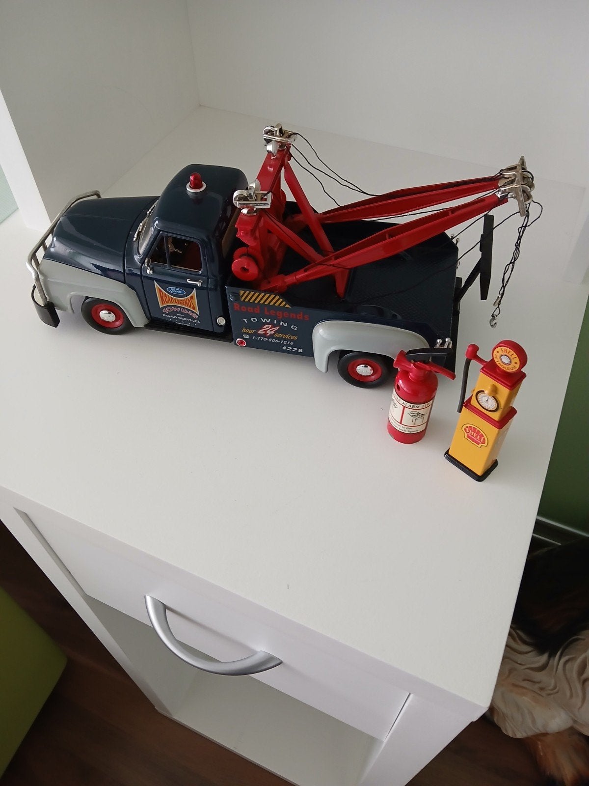 Model auto: Ford F-100 tow truck, Ophalen of Verzenden, Zo goed als nieuw