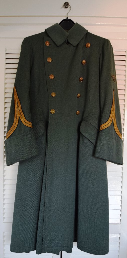 Nederlandse buitenmodel overjas, Verzamelen, Ophalen of Verzenden, Landmacht, Nederland, Kleding of Schoenen