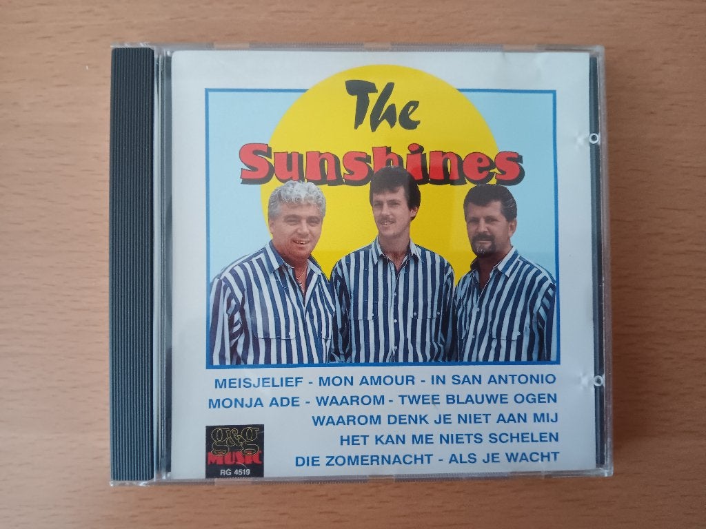 hele mooie originele cd's van The Sunshines, Ophalen, Gebruikt, Levenslied of Smartlap