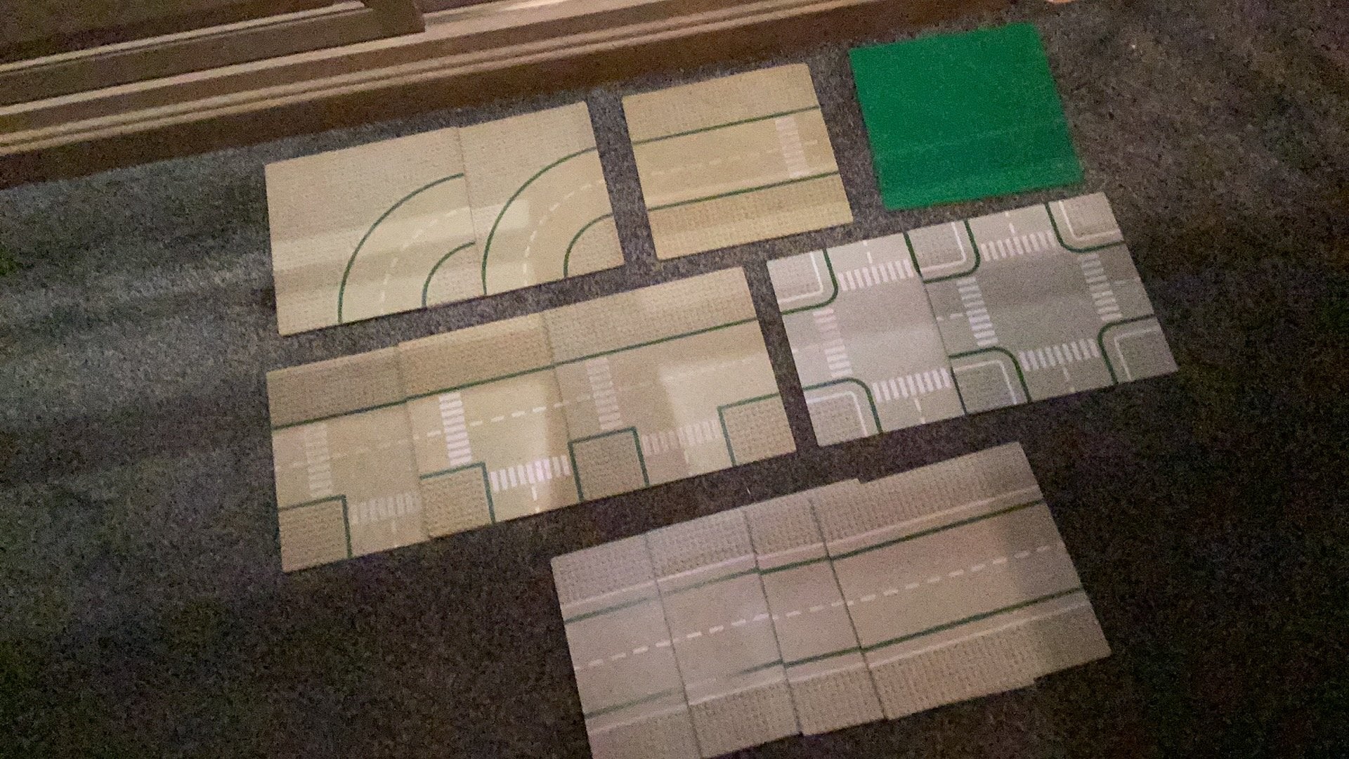 13x diverse straatplaten Legoland/City lego, Gebruikt, Lego, Accessoire, Ophalen of Verzenden
