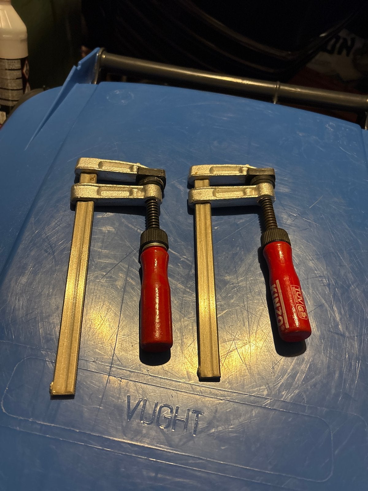 Set van 2 Kinzo lijmklemmen, Ophalen, Gebruikt, Klem, Overige merken