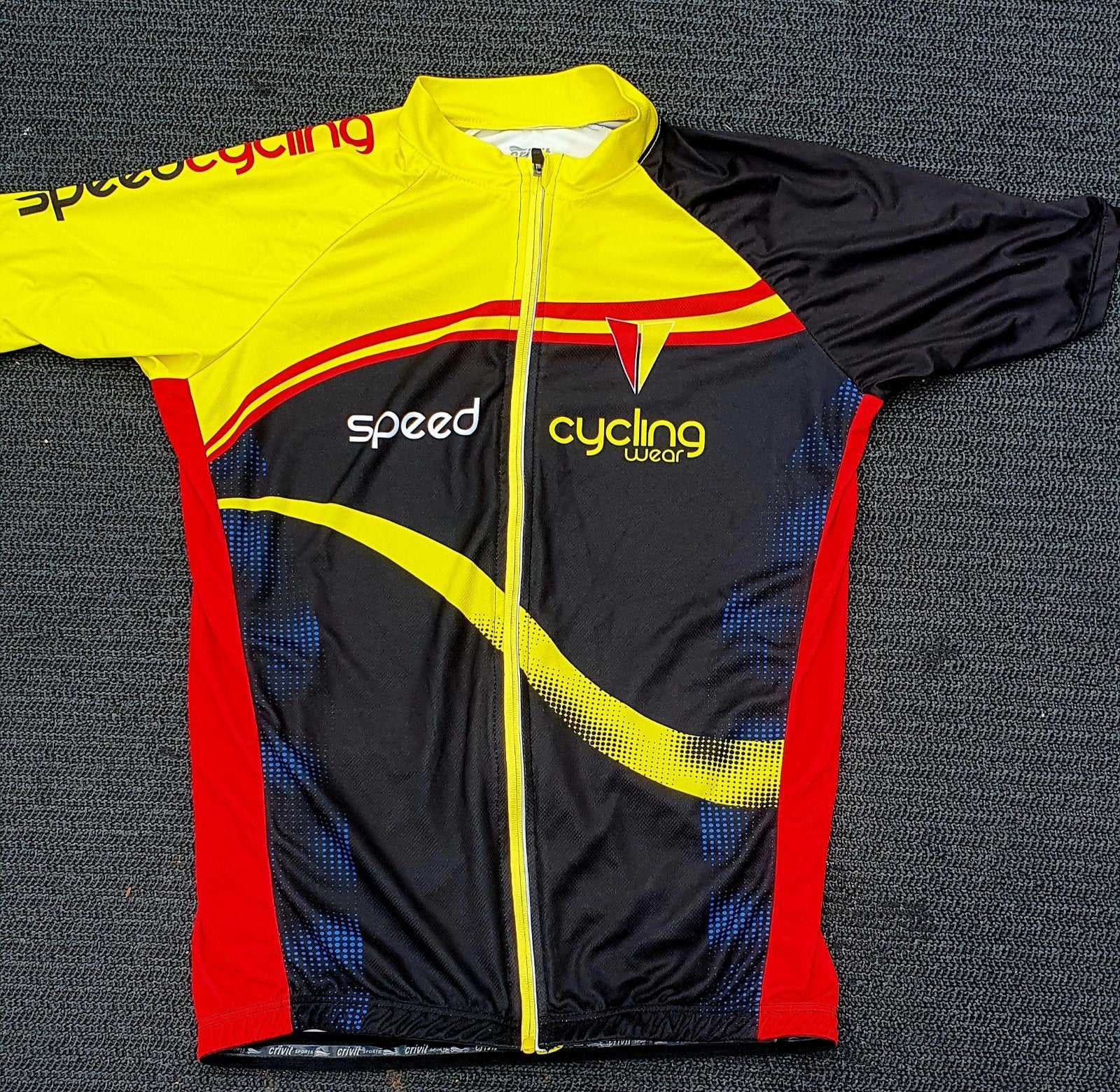 Wielrennersshirt Crivit Sports Speed Cycling Maat 52/54, Ophalen of Verzenden, Zo goed als nieuw, Kleding