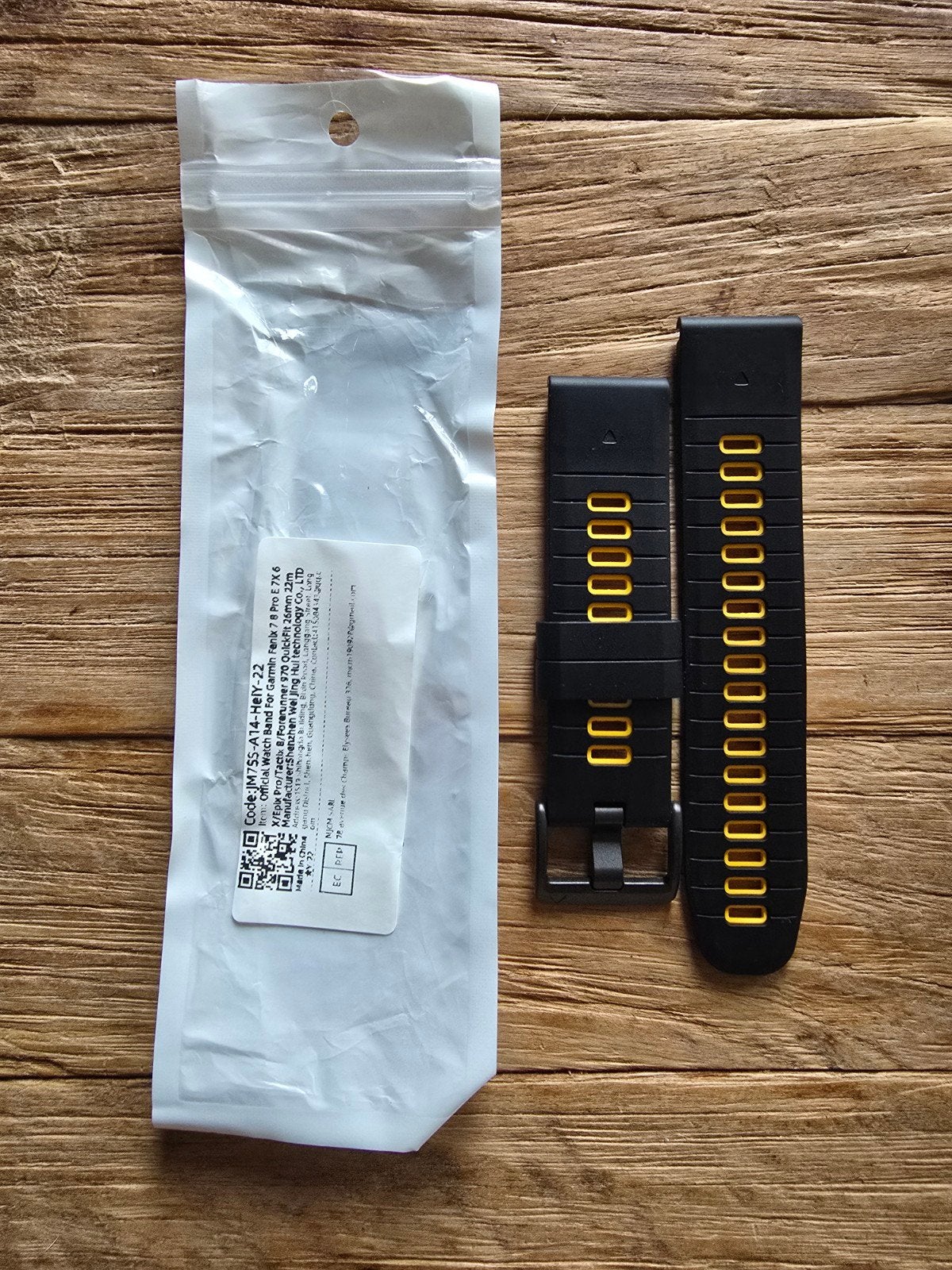 Horlogebandje Garmin 22mm QuickFit (nieuw), Ophalen of Verzenden, Nieuw, Android