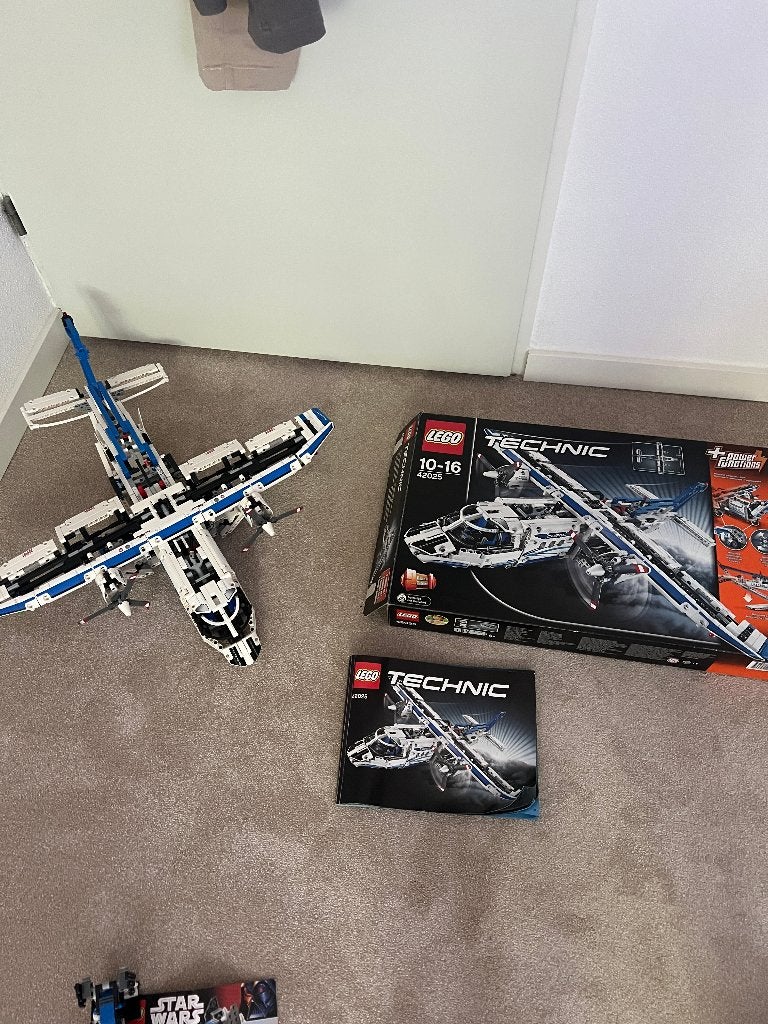 Lego Technic 42025 Vliegtuig met slimme functies, Compleet, Lego, Ophalen of Verzenden, Zo goed als nieuw
