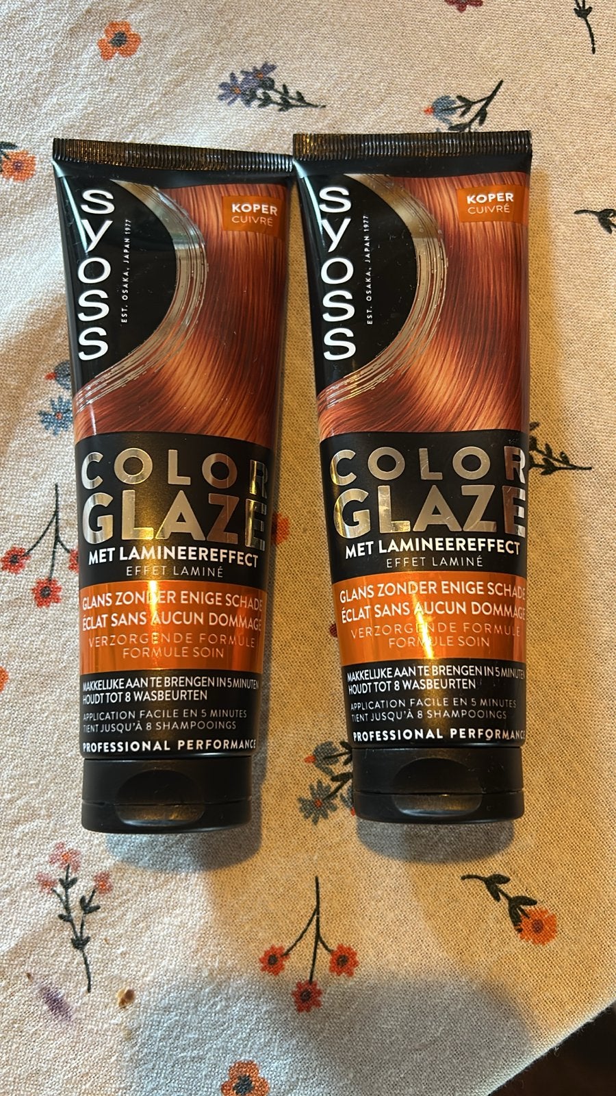 Syoss Color Glaze Koper - 2 stuks, Ophalen of Verzenden, Nieuw, Overige typen