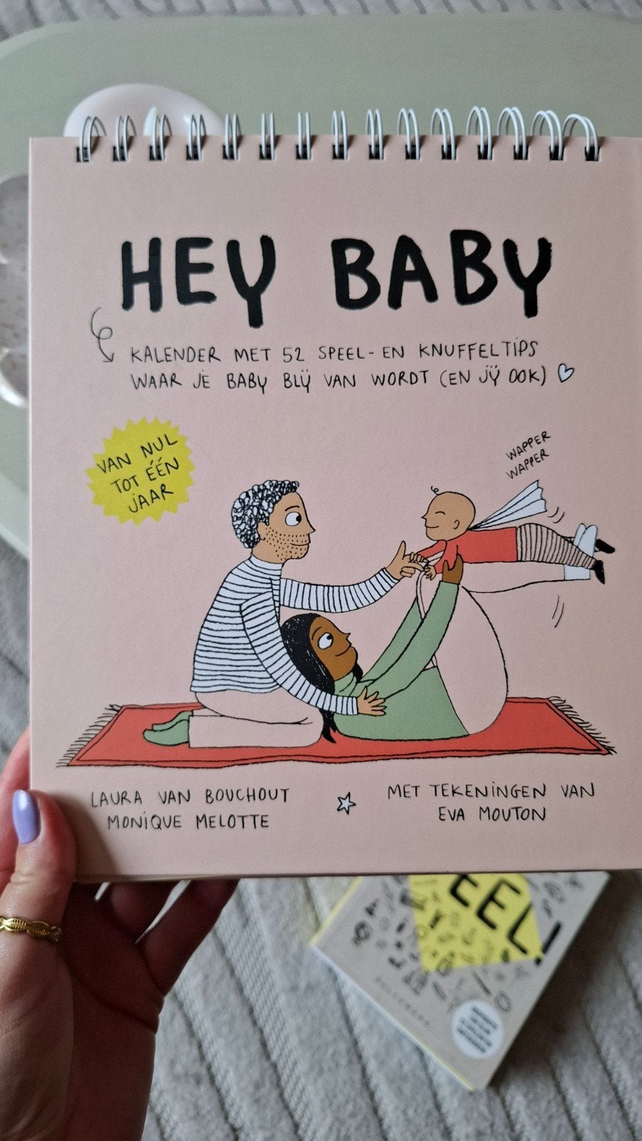 Hey Baby Kalender: 52 Speel- en Knuffeltips, Verzenden, Zo goed als nieuw