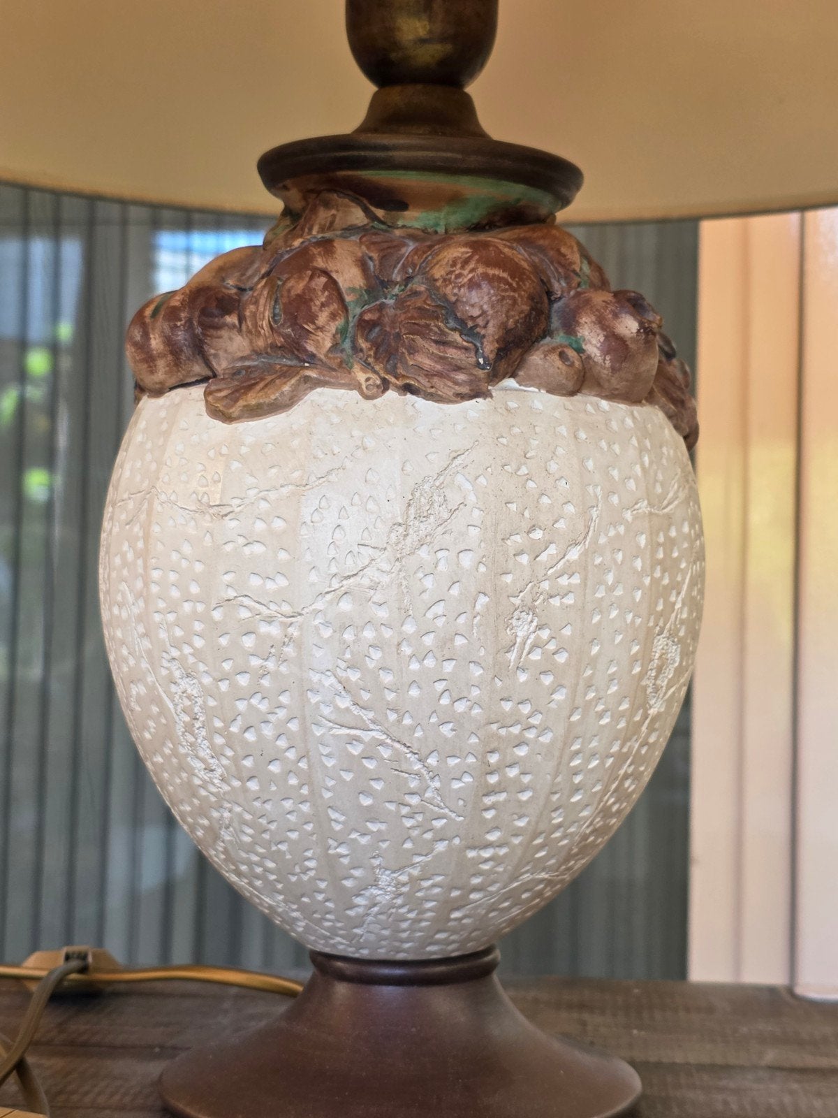 mooie moderne schemerlamp met kap., Ophalen of Verzenden