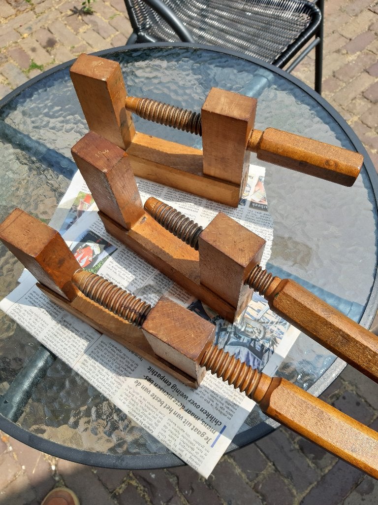 Antieke meubelmakers houtklem, Ophalen of Verzenden