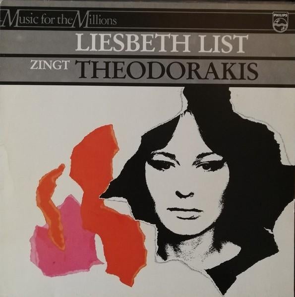 LP - Liesbeth List ‎– Liesbeth Zingt Theodorakis, Ophalen of Verzenden, Gebruikt, 12 inch, Pop