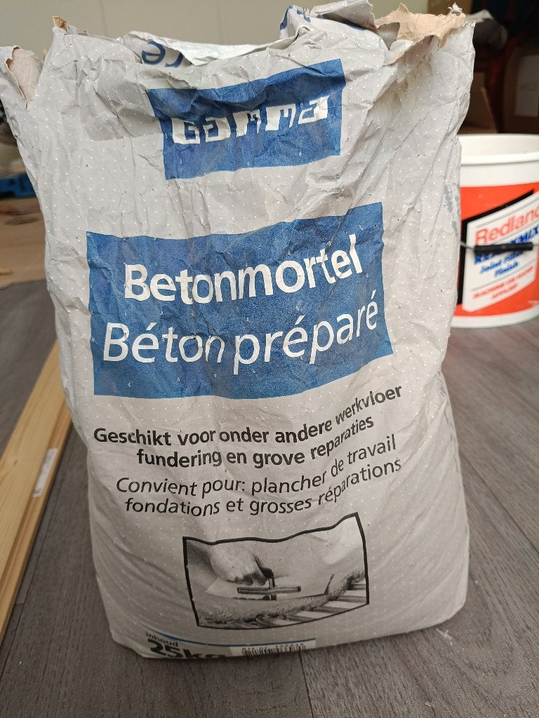 13 kg beton mortel, Ophalen, Nieuw