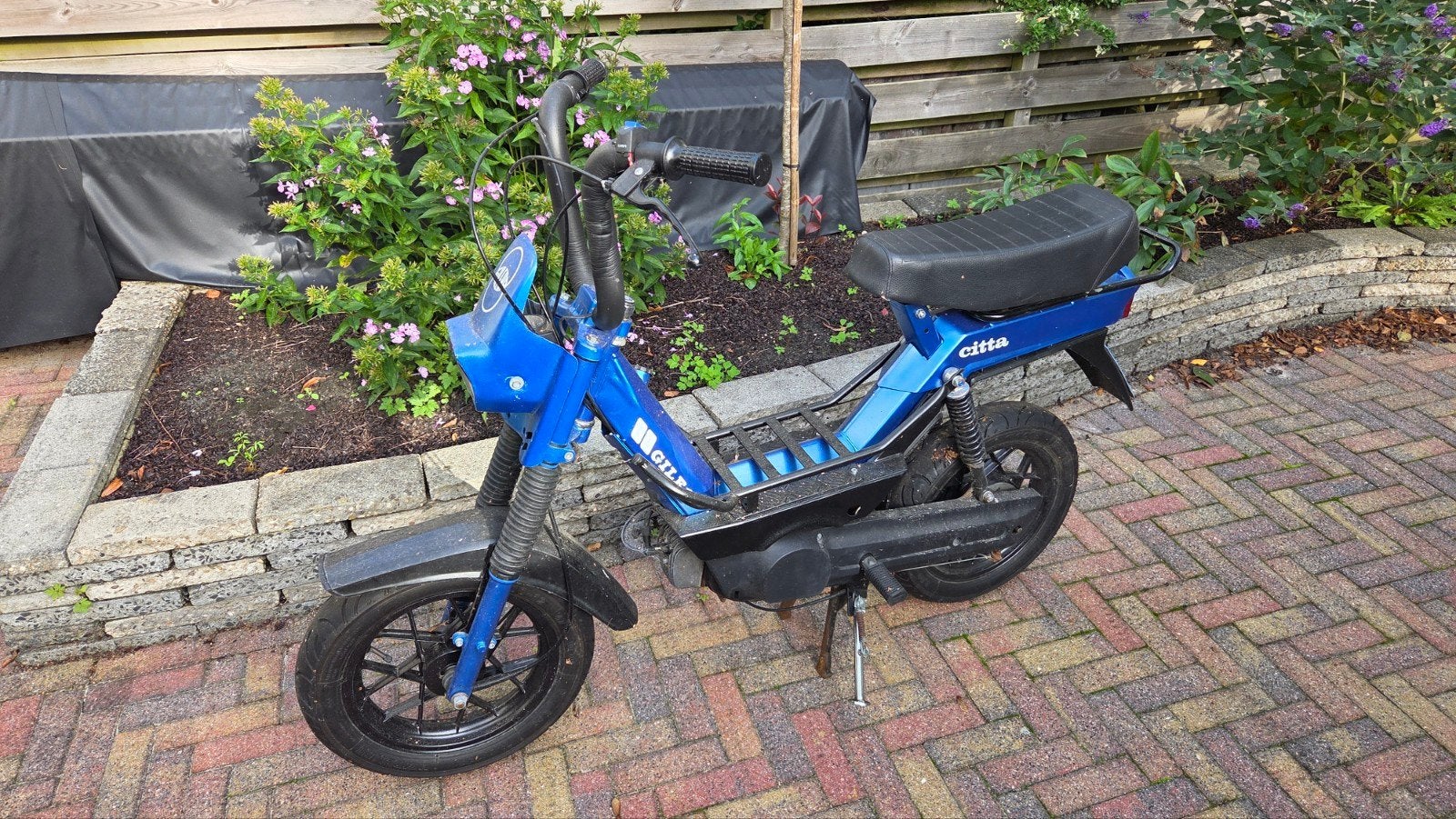 Gilera Citta - Ideale basis voor restauratie, Fietsen en Brommers, Ophalen, Gebruikt, Maximaal 45 km/u, Gilera