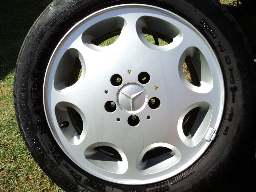 mercedes 16 inch 8 loch velgen 7,5j et41 komen van mijn w124, Auto-onderdelen, Banden en Velgen, Ophalen, Gebruikt, Velg(en), 16 inch