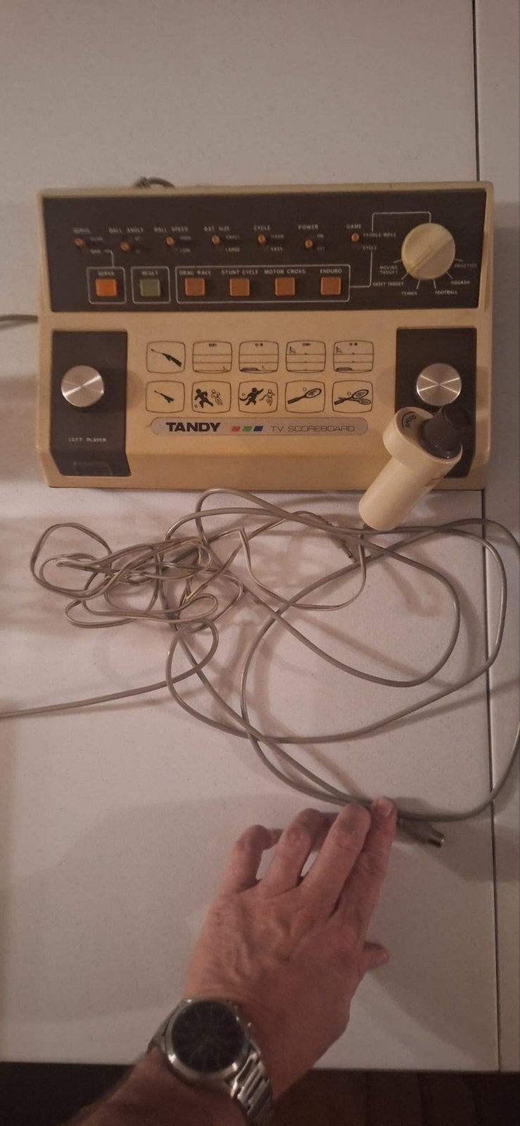 Vintage Tandy TV Scoreboard - Klassieke Console, Spelcomputers en Games, Ophalen of Verzenden, Overige merken, Gebruikt