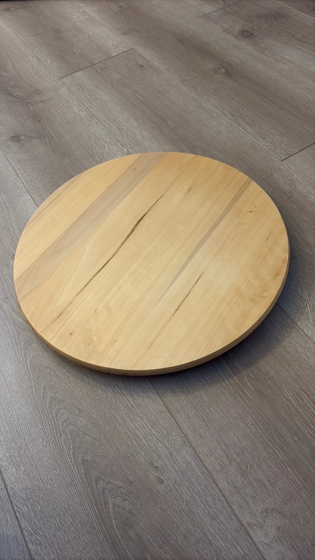 Houten draai plateau, Ophalen, Hout, Gebruikt, Antislip