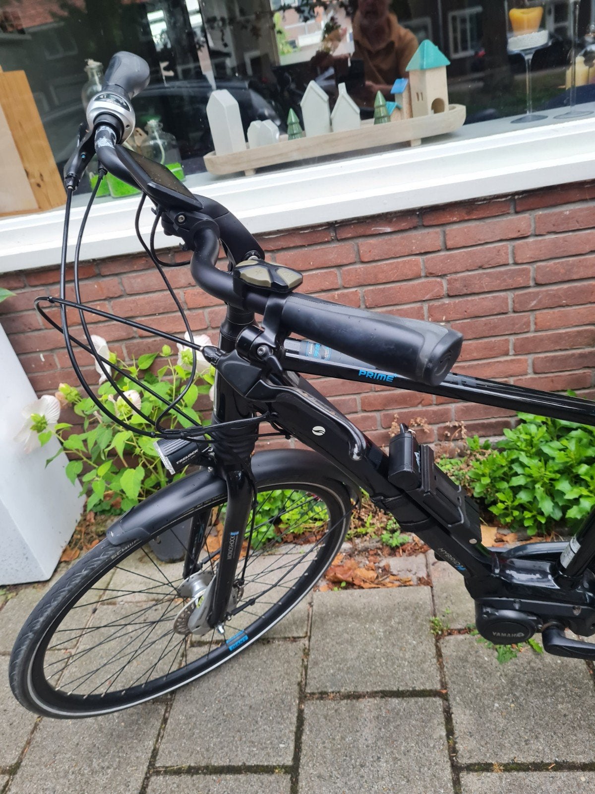 giant prime E+ 1 met accu met nog 1 1/2 jaar garantie, Fietsen en Brommers, Fietsen | Dames | Damesfietsen, Velgrem, Versnellingen