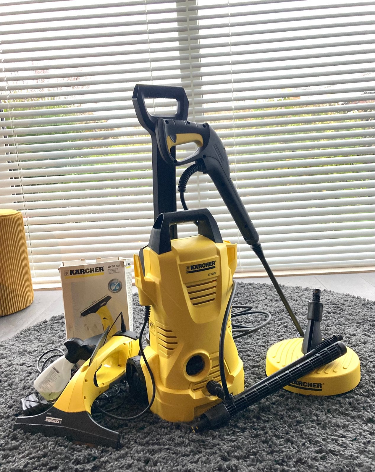 Kärcher K 2.325 hogedrukreiniger (+ electrische raamwisser!), Ophalen, Gebruikt, Elektrisch