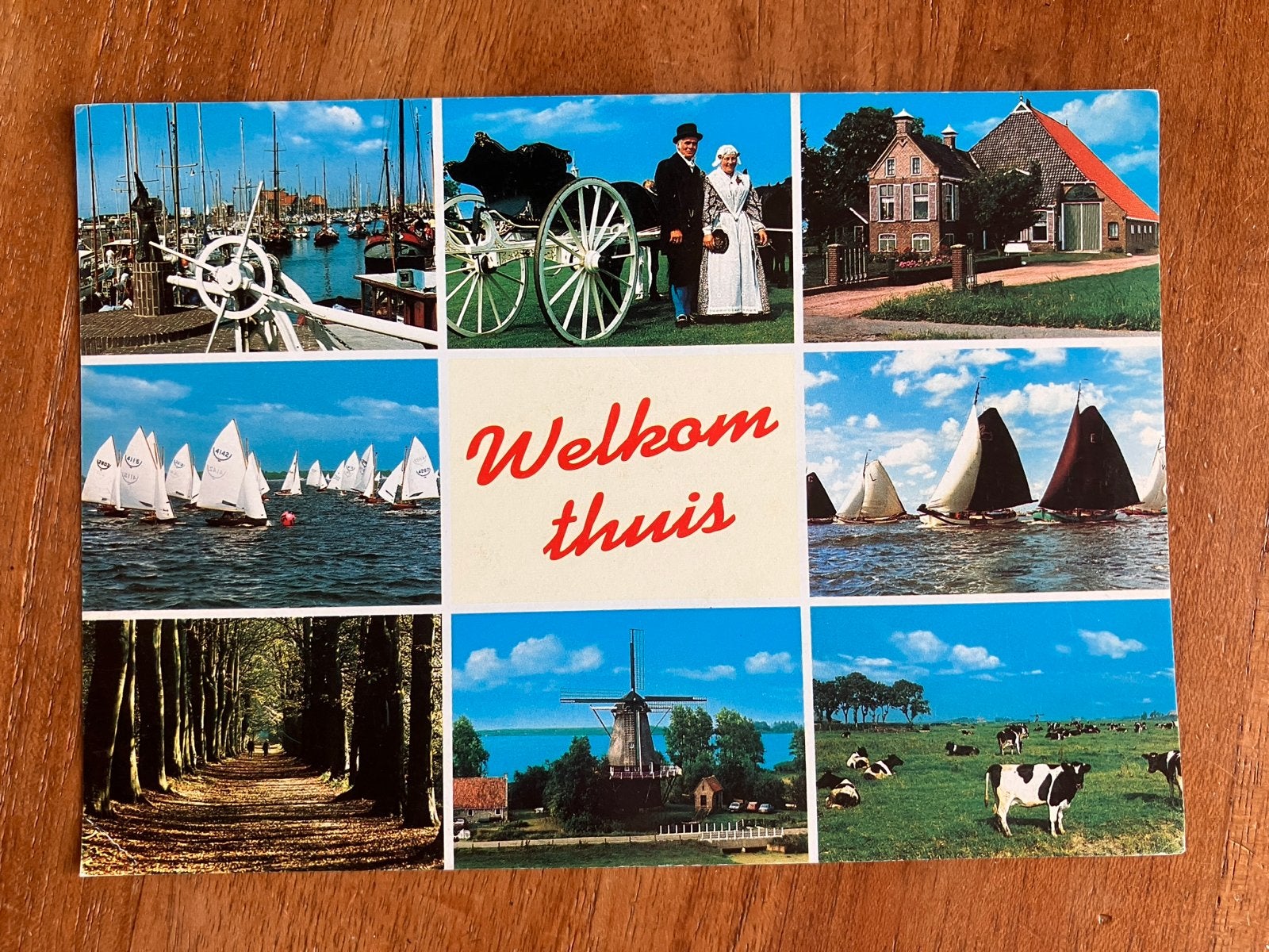 Friesland - Welkom thuis. Leeuwarder Courant, Ophalen of Verzenden, 1980 tot heden, Ongelopen, Friesland