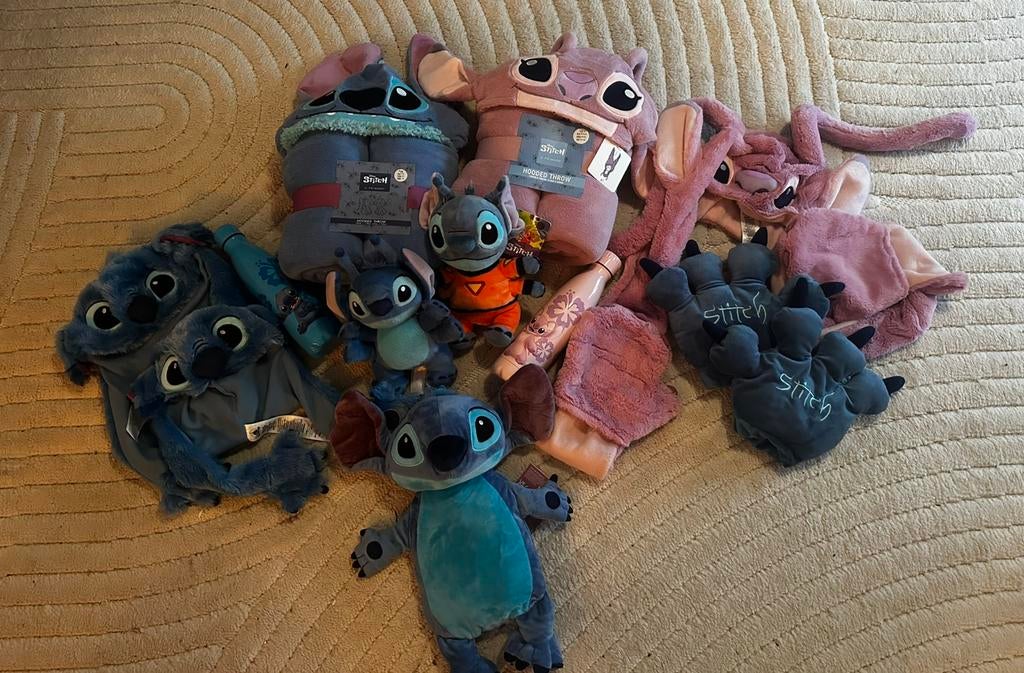 Stitch en angel pakket twv €230, Ophalen of Verzenden, Overige figuren, Nieuw, Knuffel