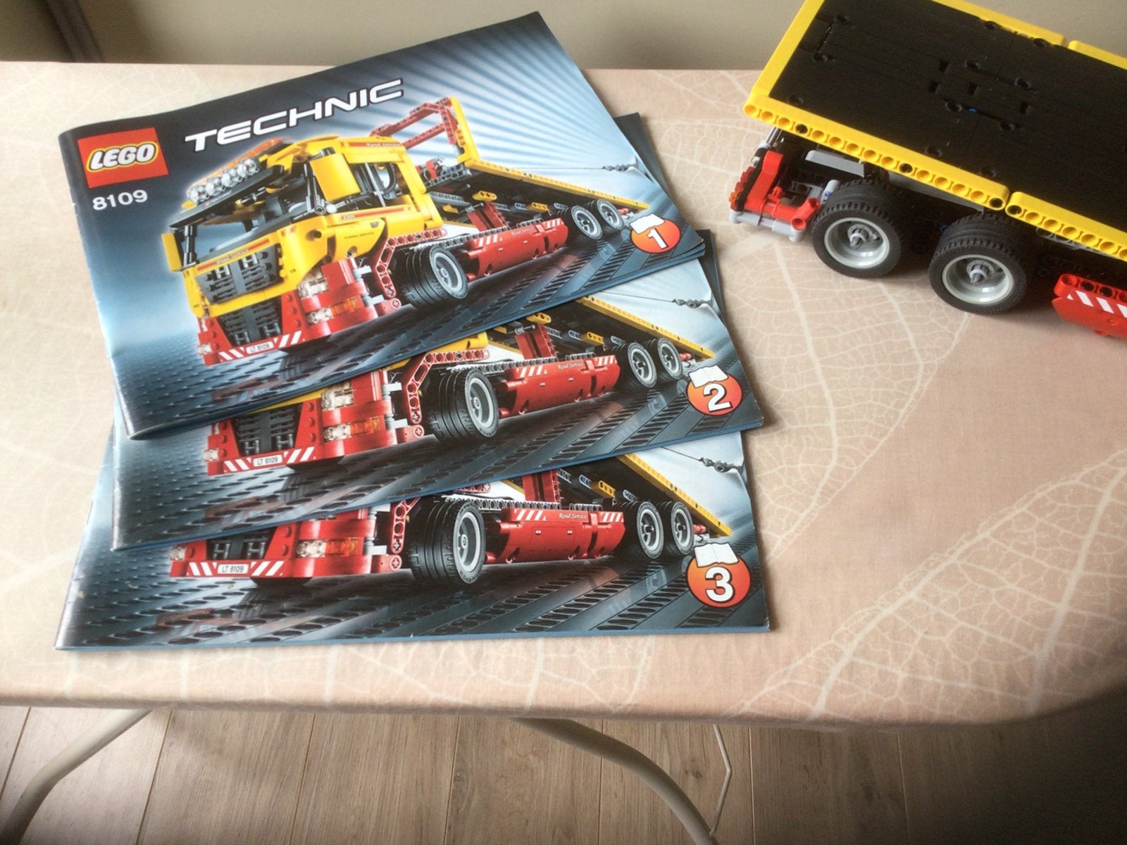 Lego 8109, Ophalen, Zo goed als nieuw