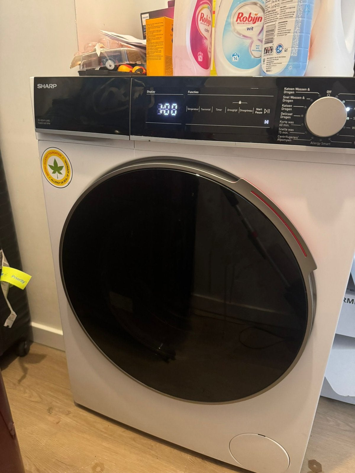 Wash and dryer, Witgoed en Apparatuur, Ophalen, Zo goed als nieuw