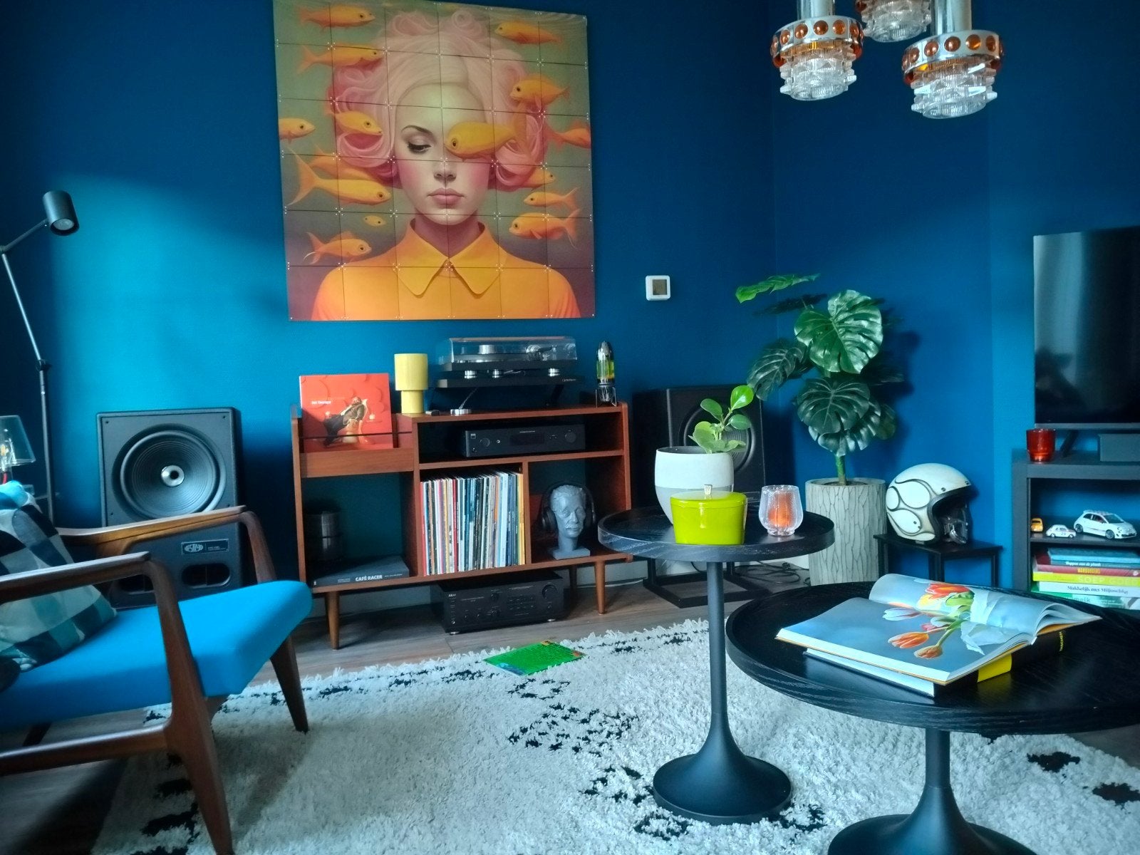 audio lp meubel., Ophalen, Zo goed als nieuw, Audio