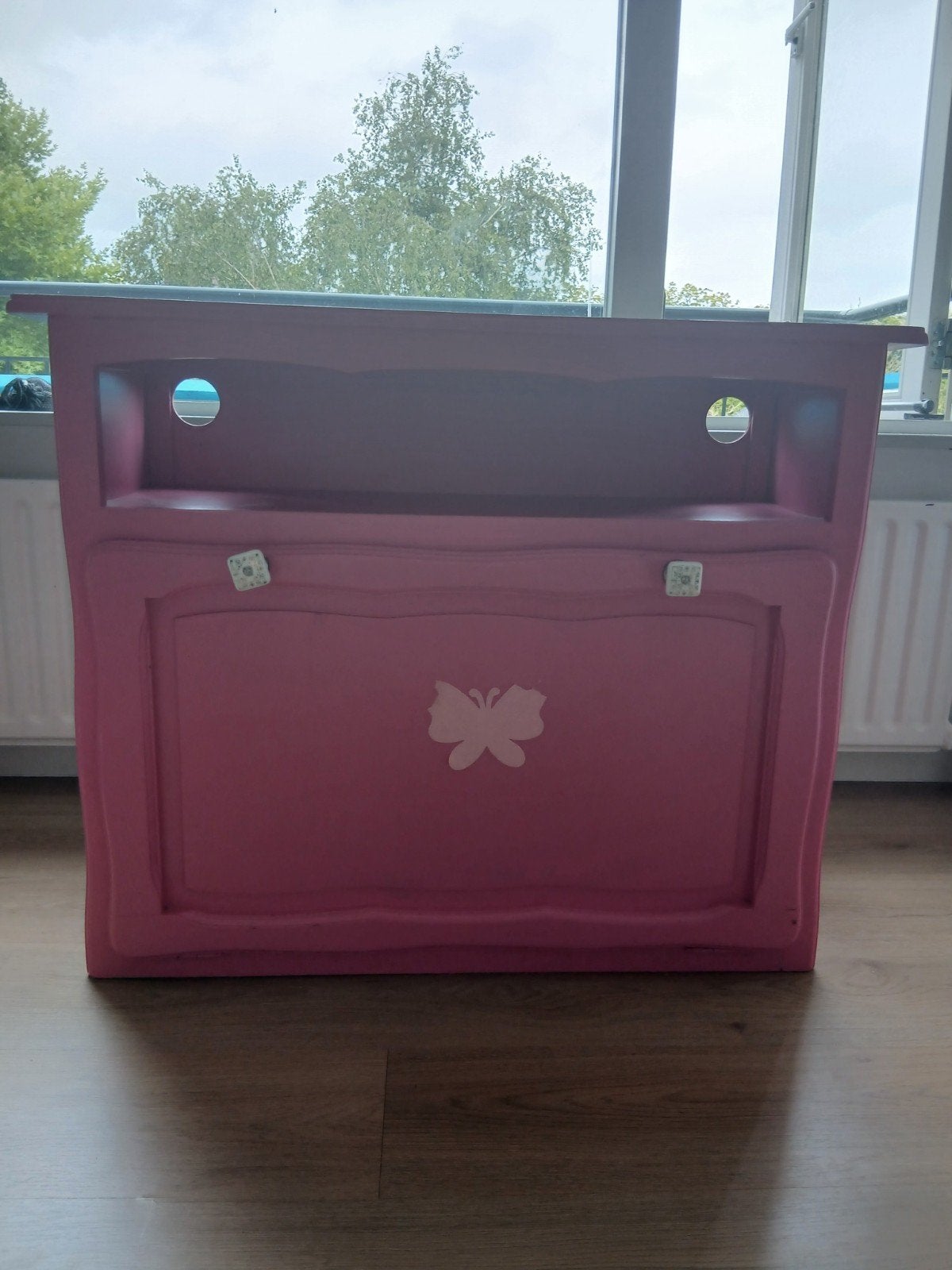 Roze kastje, in elke kleur te schilderen - MOET WEG!, Ophalen, Gebruikt