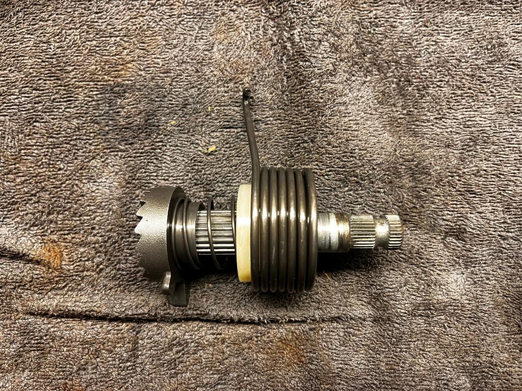 Kickstarter mechanisme Honda MT/MB/MTX dunne as, Ophalen of Verzenden, Gebruikt, Blok, Overige merken