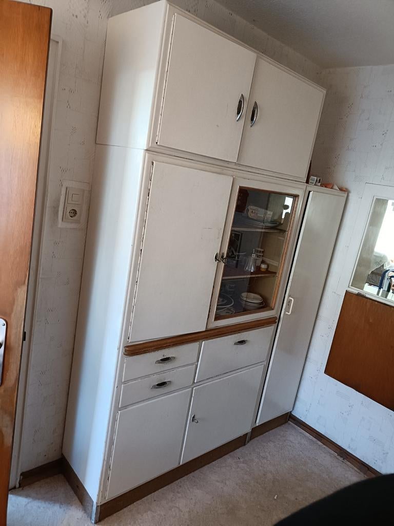 Vintage Keukenkast / Voorraadkast, Ophalen