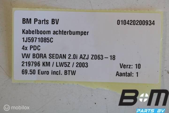 Kabelboom in achterbumper VW Bora 1J5971085C, Gebruikt
