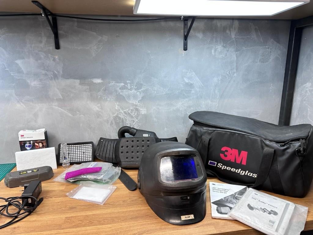 ** Speedglas lashelm G5-01 met adflo ** €600,-, Ophalen, Gebruikt