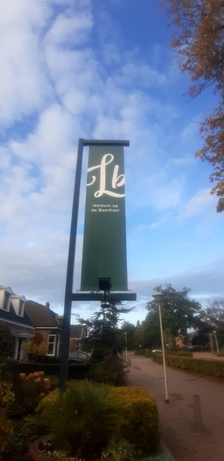 Dubbele banner VlaggenMasten 395,00, Ophalen of Verzenden, Zo goed als nieuw