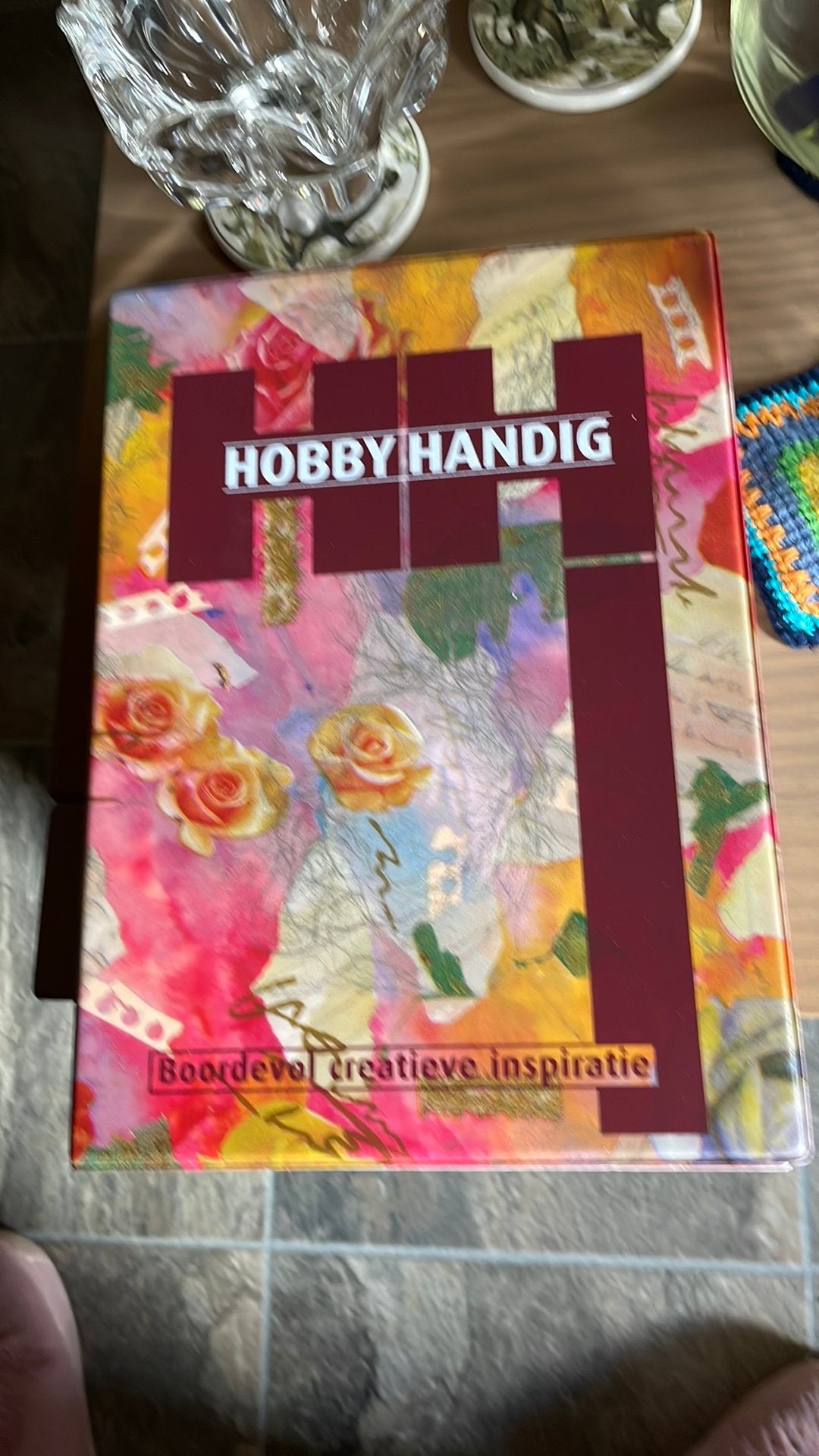 6 Hobby Handig Bladen in mappen, Ophalen, Zo goed als nieuw