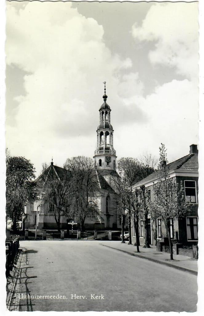 Uithuizermeeden - Herv. Kerk, Verzenden, 1960 tot 1980, Ongelopen, Groningen