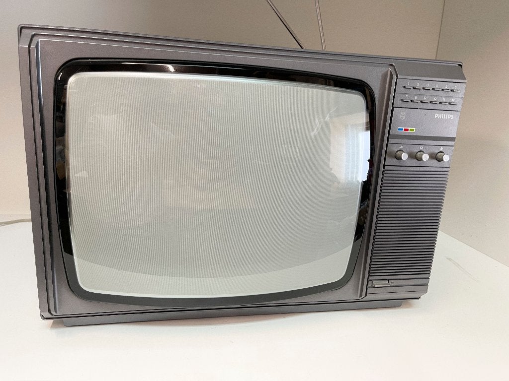 Philips 16CT2016/30S Vintage 16 inch beeldbuis TV, Philips, N, Ophalen of Verzenden, 40 tot 60 cm