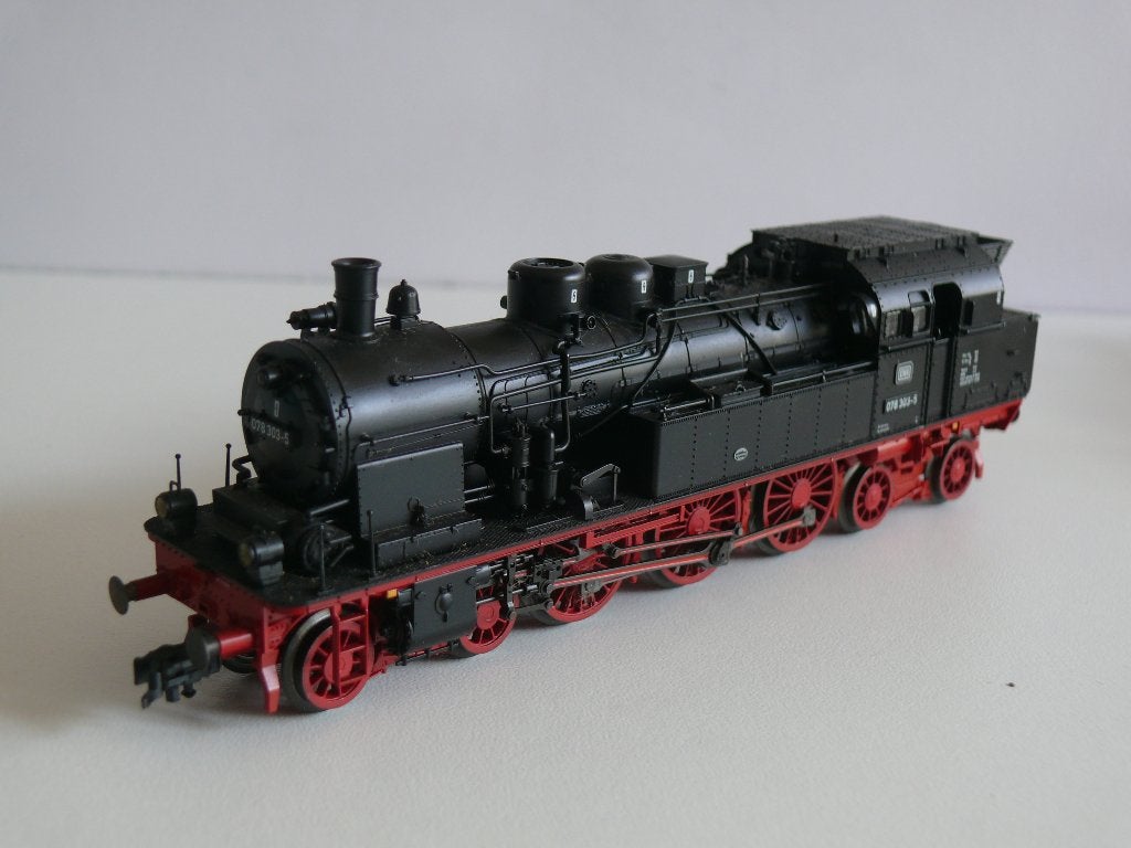 Fleischmann stoomlok BR 78 ( 4077) digitaal, Hobby en Vrije tijd, Fleischmann, Ophalen of Verzenden, Zo goed als nieuw, Gelijkstroom