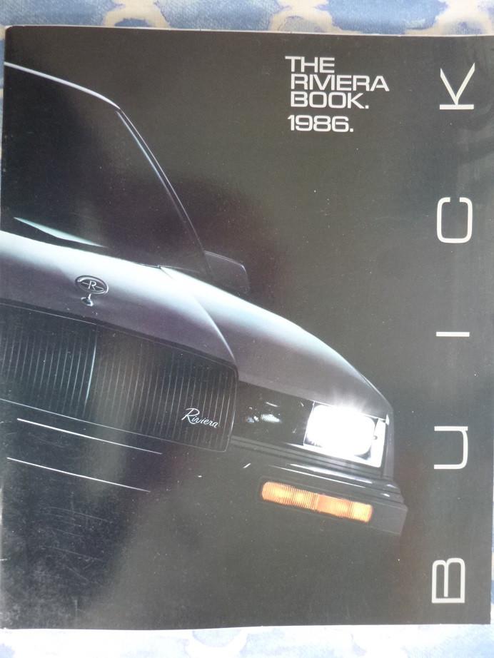 Buick Riviera, brochure modeljaar 1986, Verzenden, Gelezen, Overige merken