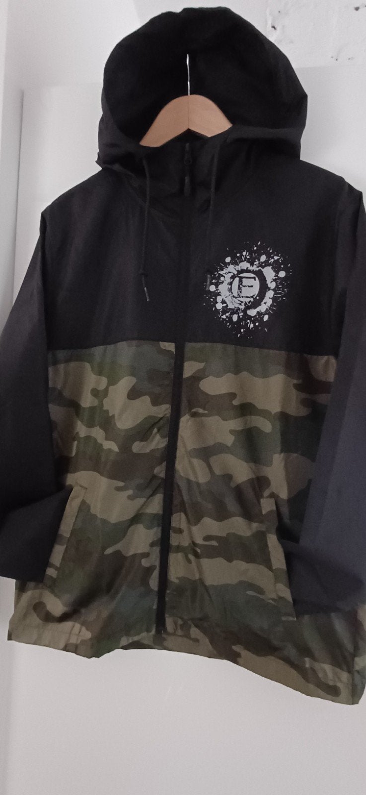 Epica band Camo Rainjacket, Verzenden, Nieuw, Maat 48/50 (M), Zwart