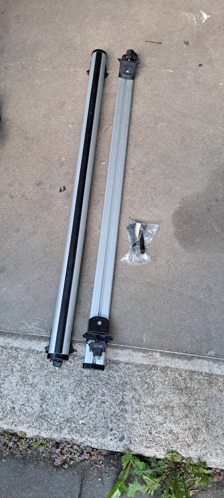 Universele dakdragers voor gesloten dakrail, Auto diversen, Dakdragers, Ophalen, Gebruikt